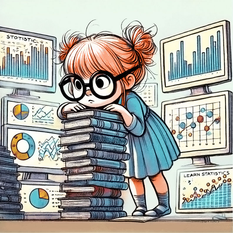 Illustration of a beginner's learning path