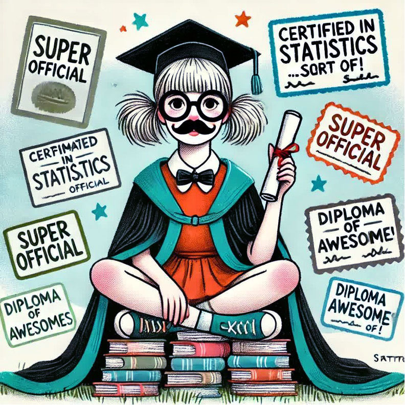 Illustration of a formal certificate